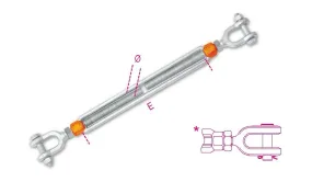 8109 13/4X18SPANSCHROEVEN 2 GAFFELS