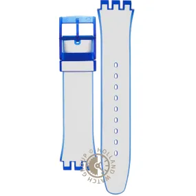 Swatch Plastic - Originals Large (41mm) SUO/SO29/SO32 ASUON112 SUON112 Clownfish Blue Horlogeband