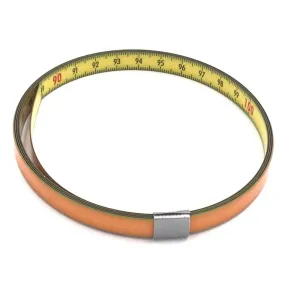 ZELFKLEVENDE MEETLAT 3M GEEL 10mm L->R